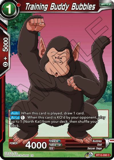 Training Buddy Bubbles - BT15-006 - C - Foil