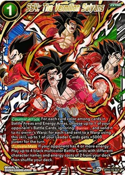 SS4: The Vermilion Saiyans - BT15-152 - SCR