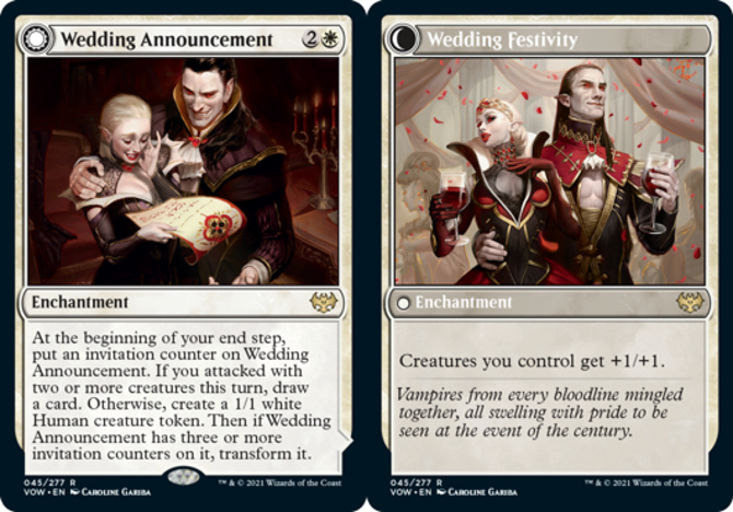 MTG - Wedding Announcement // Wedding Festivity - Foil