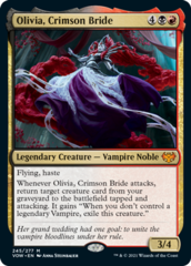 Olivia, Crimson Bride - Foil