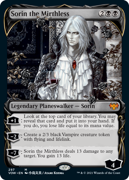 Sorin the Mirthless - Foil - Showcase