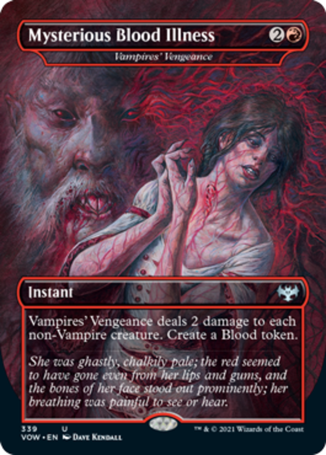 MTG - Mysterious Blood Illness - Vampires' Vengeance - Innistrad