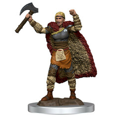 D&D Premium Painted Figure: W7 Female Human Barbarian