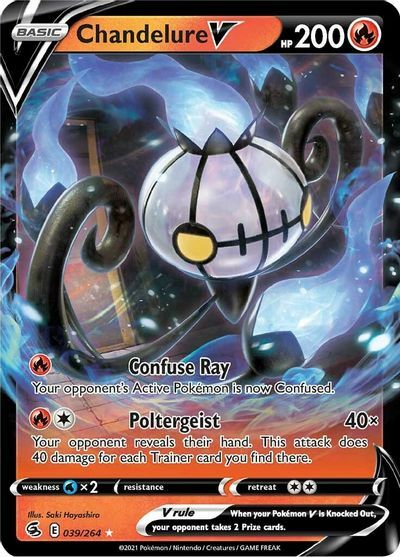 Chandelure V - 039/264 - Ultra Rare