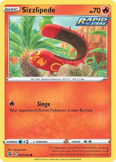 Sizzlipede - 047/264 - Common