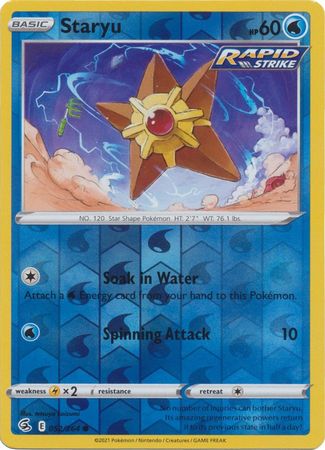 Staryu - 052/264 - Common - Reverse Holo