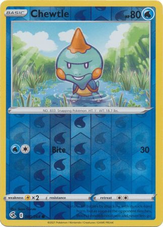 Chewtle - 080/264 - Common - Reverse Holo