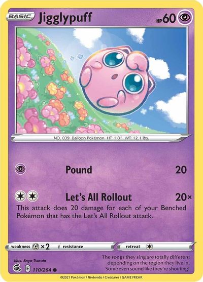 Jigglypuff - 110/264 - Common