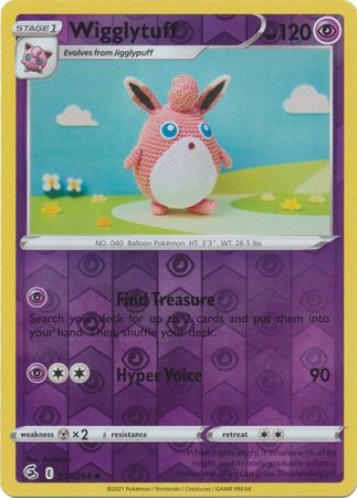 Wigglytuff - 111/264 - Uncommon - Reverse Holo