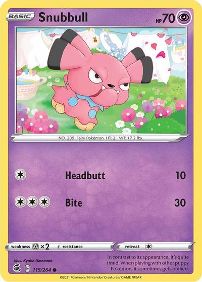 Snubbull - 115/264 - Common