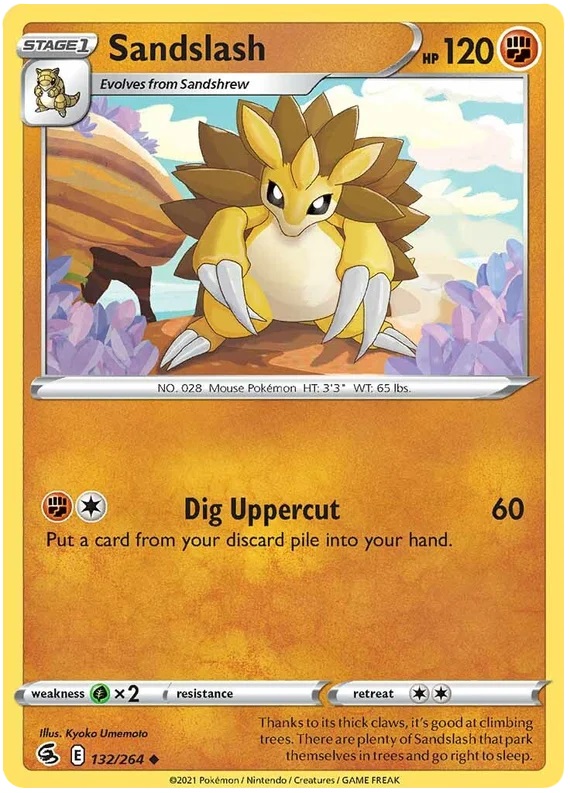 Sandslash - 132/264 - Uncommon