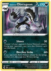 Galarian Obstagoon - 161/264 - Holo Rare