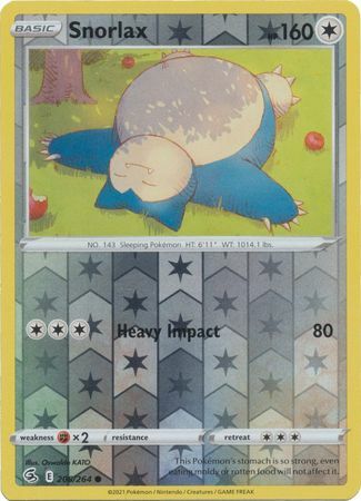 Rare Original 2003 Reverse Holo Snorlax Pokemon popular Card