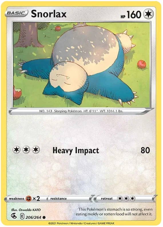 Snorlax - 206/264 - Common