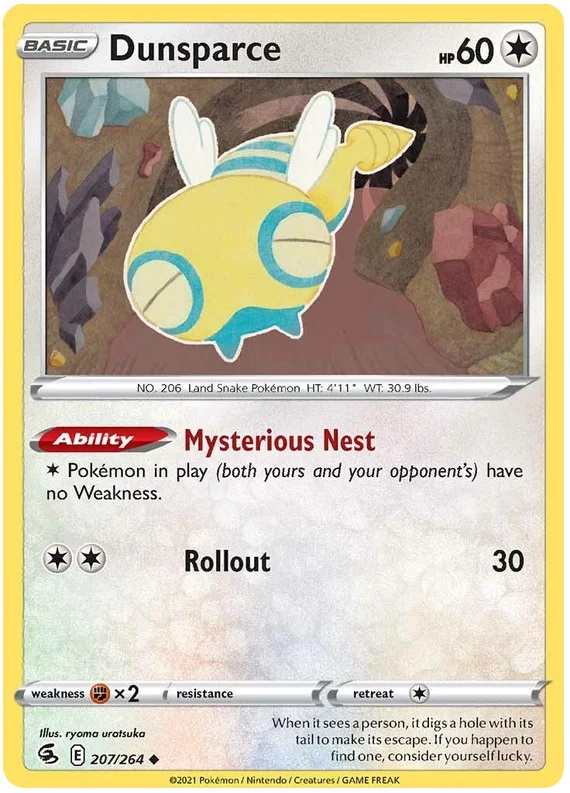 Dunsparce - 207/264 - Uncommon