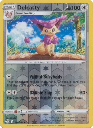 Delcatty - 211/264 - Uncommon - Reverse Holo