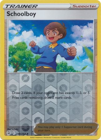 Schoolboy - 238/264 - Uncommon - Reverse Holo