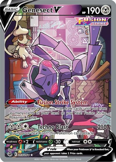 Genesect V Alternate Full Art - 255/264