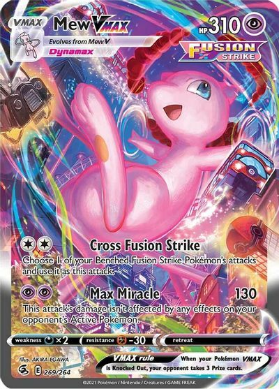 Genesecr V Alternative Art Fusion Strike Super shops Rare #255/264