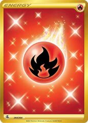 Fire Energy - 284/264 - S&S Fusion Strike Secret Rare