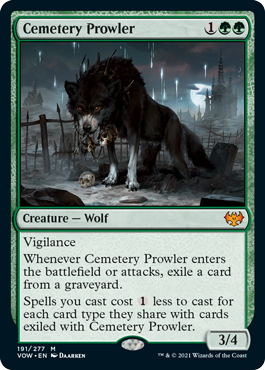 Cemetery Prowler - Foil