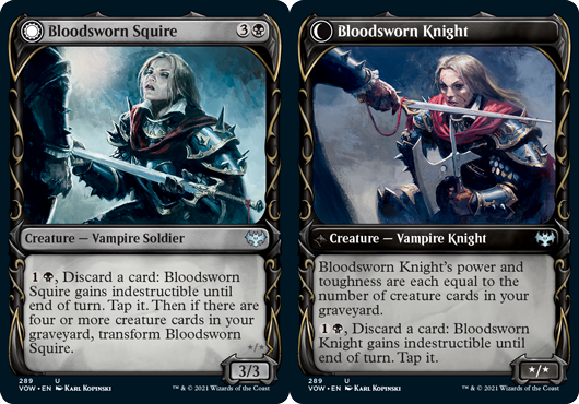 Bloodsworn Squire // Bloodsworn Knight - Showcase