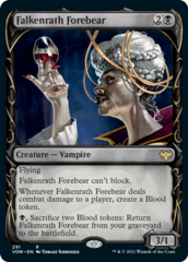 Falkenrath Forebear (291) (Showcase) - Foil