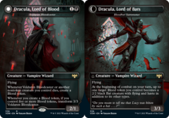 Dracula, Lord of Blood - Voldaren Bloodcaster // Dracula Lord of Bats - Bloodbat Summoner - Foil