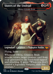 Sisters of the Undead - Olivia, Crimson Bride - Borderless