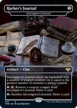 Harkers Journal - Investigators Journal - Foil