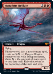 Manaform Hellkite (Extended Art)