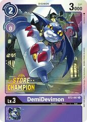 DemiDevimon - BT2-067 (Store Champion Promo) - Foil