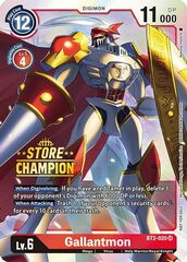 Gallantmon - BT2-020 (Store Champion Promo) - Foil