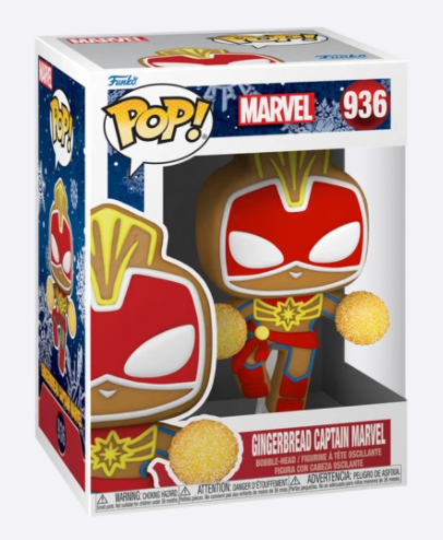 Marvel Series - #936 - Gingerbread Captain Marvel (Marvel)