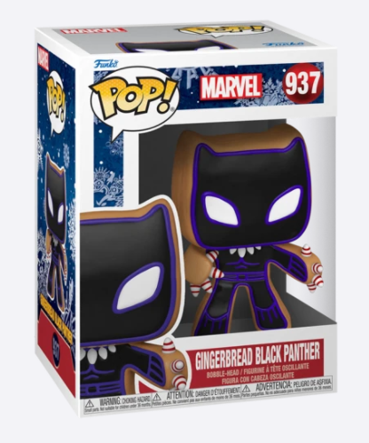 Marvel Series - #937 - Gingerbread Black Panther (Marvel)