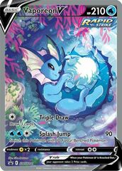 Vaporeon V - SWSH181 - SWSH Black Star Promo