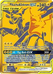 Pikachu & Zekrom GX - SM248 - SM Black Star Promos