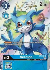 Veemon (1-Year Anniversary Box Topper)