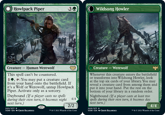 Howlpack Piper // Wildsong Howler - Foil