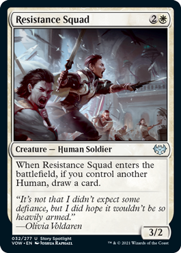 Resistance Squad - Foil