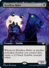 Headless Rider (Extended Art) - Foil