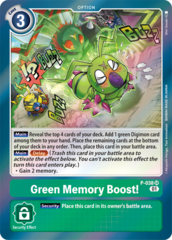 Green Memory Boost! - P-038 - P