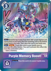 Purple Memory Boost! - P-040 - P - Foil