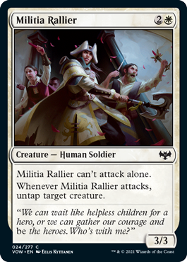 Militia Rallier - Foil