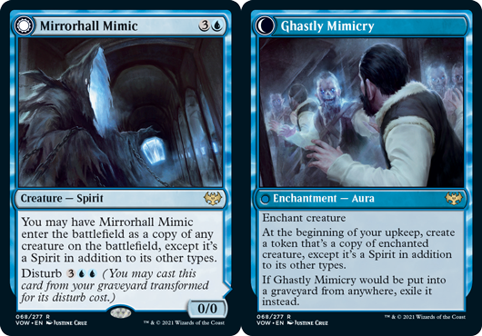 Mirrorhall Mimic // Ghastly Mimicry