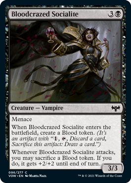 Bloodcrazed Socialite - Foil