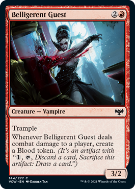 Belligerent Guest - Foil