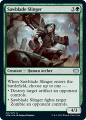 Sawblade Slinger - Foil