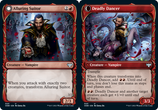 Alluring Suitor // Deadly Dancer - Foil - Showcase