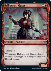 Belligerent Guest - Foil - Showcase